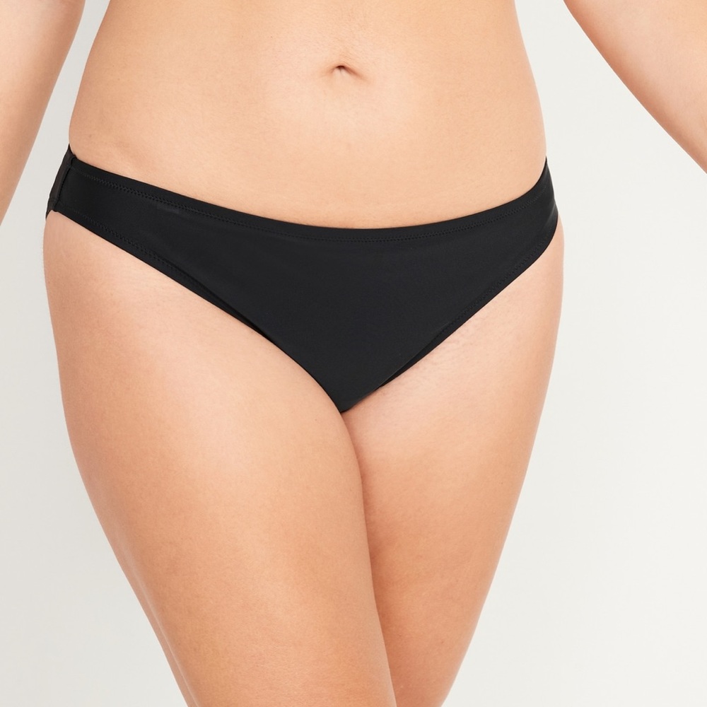 🆕Mid-Rise Bikini Swim Bottoms for Women